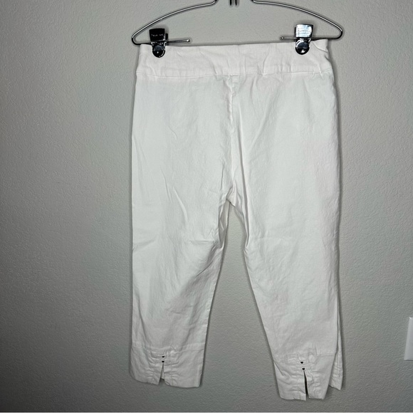 Tribal Women's White Croppped Pants Size 10 - Picture 5 of 14